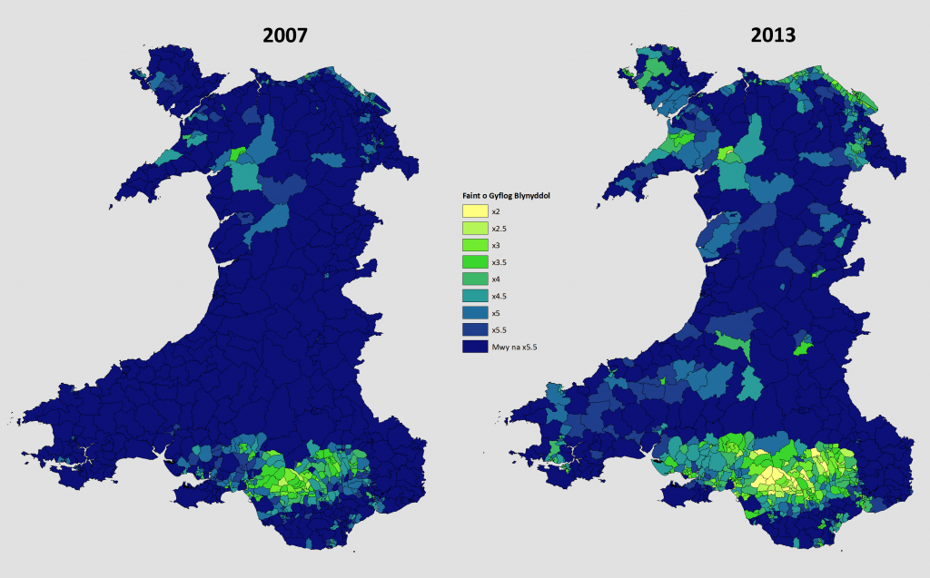 Wardiau Fforddiadwy 2007 - 2013