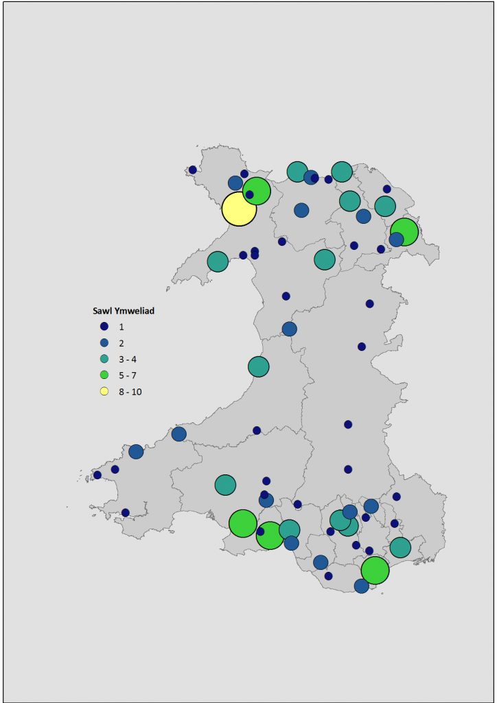 Lleoliadau Eisteddfod