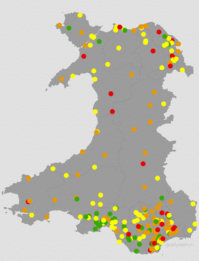 Map Cymru