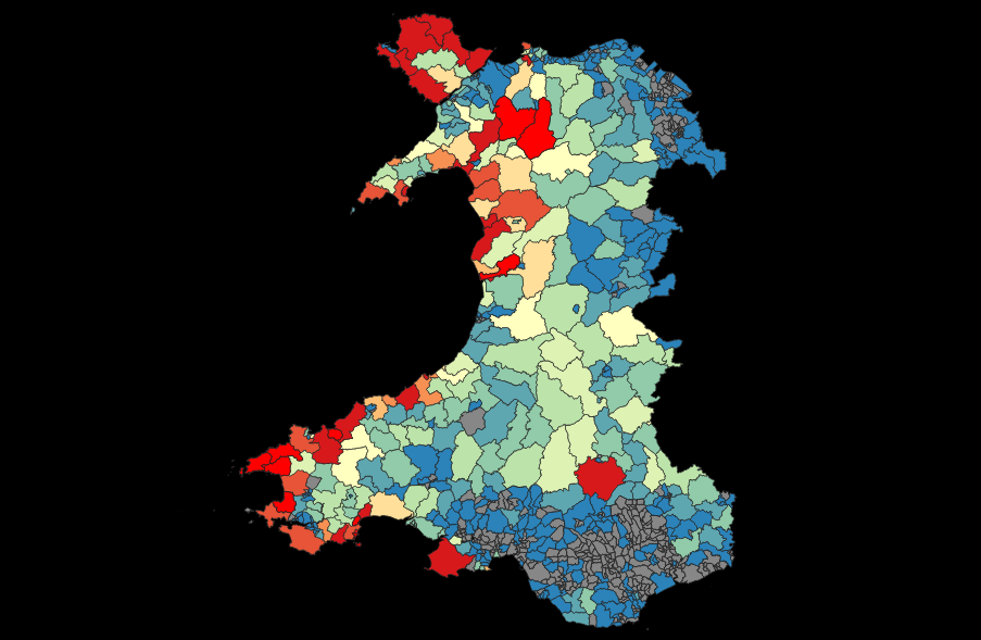 Mapio Tai Gwyliau Cymru