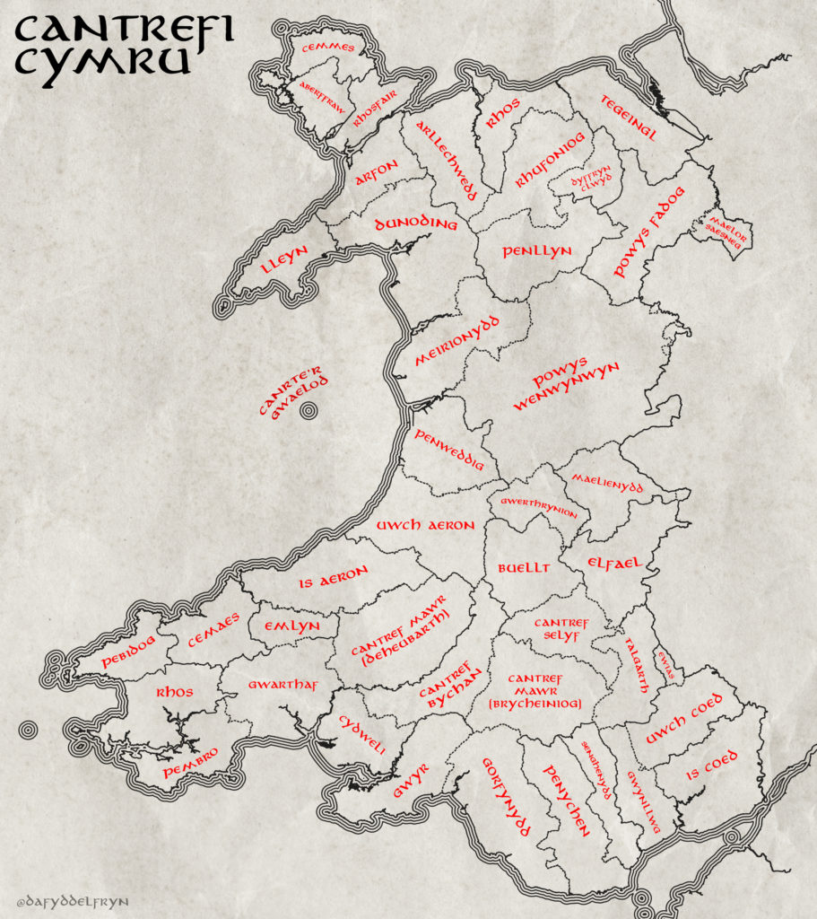 Cantrefi Cymru